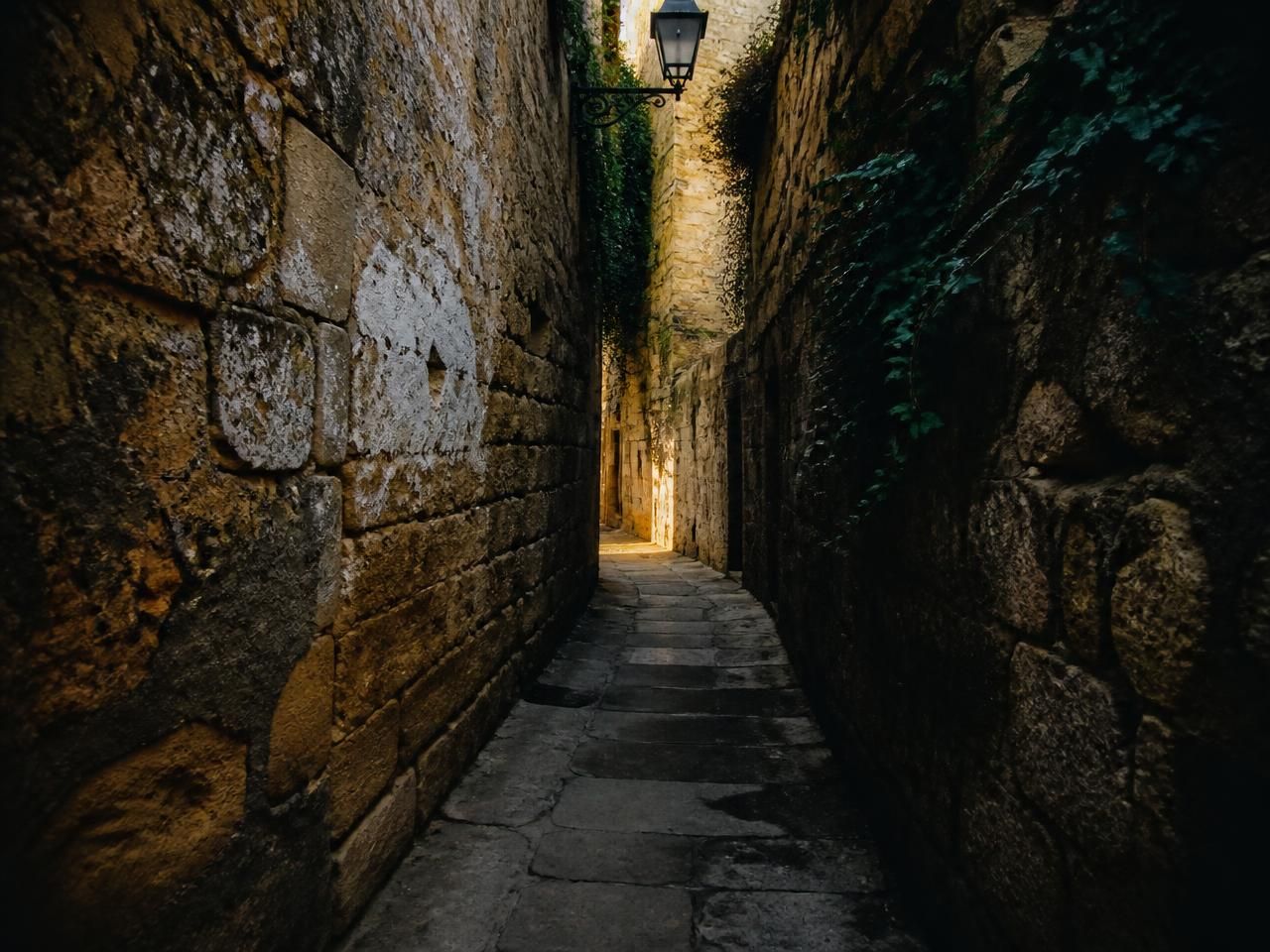Il borgo demolito con la dinamite — dettaglio del borgo di Celleno